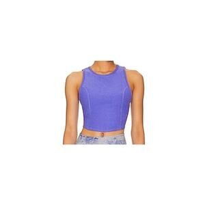 Women's Beyond Yoga Spacedye Motivate Cropped Tank Ultra Violet Small Athleisure